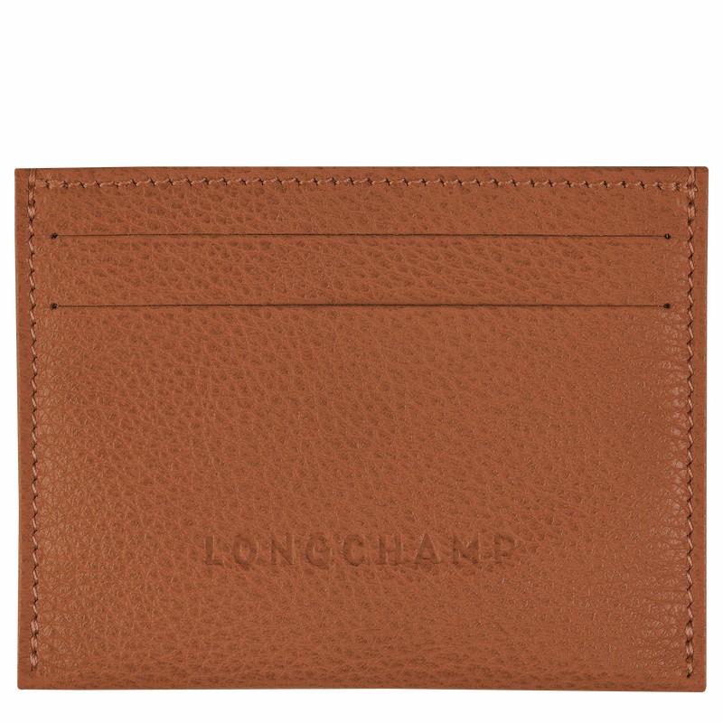 Θηκη για Καρτεσ γυναικεια Longchamp Le FOULONNÉ Caramel Greece | L3218021121