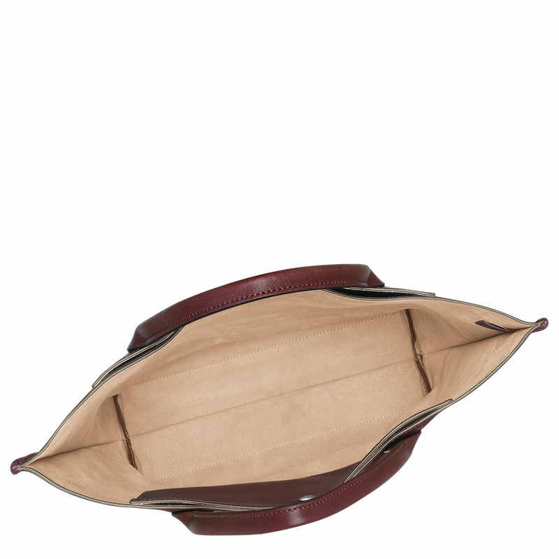 τσάντεσ tote γυναικεια Longchamp Cabas Longchamp M μπορντο Greece | 10277HFO009